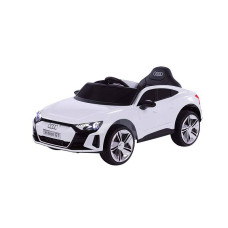 TO-MA AUDI RS E-TRON GT Kinder-Elektroauto FB717, 12V/4Ah,White  (EVA)