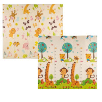 TO-MA Beidseitige Spielmatte PLAY & EDU - ZAHLEN & GIRAFFE, 7719