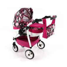 Adbor LILY Sport-Puppenwagen (Sportkonstruktion mit schwenkbaren Rädern + Tragetasche), LS-19