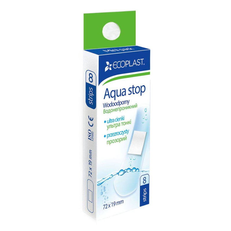 Ecoplast Pflaster Aqua stop mini 7.2 cm x 1.9 cm N8