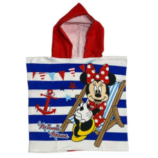 FARO schnelltrocknender Mikrofaser-Poncho 50X100 CM MINNIE MIN24-3618 MICROFIBER