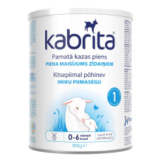 Kabrita 1 Infant formula, 0-6 months, 800g - EU Baltics LV + EST