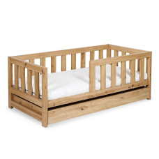 Klups LittleSky AMELIA Jugendbett mit Schublade, 160x80 cm, Eiche