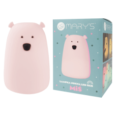 Mary's Lampe LED BIG BEAR Pink RGB+WW +RC 5V DC 1A