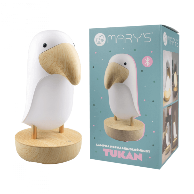 Mary's TUKAN White WW + BLUETOOTH Lautsprecher 5V DC 1A