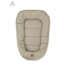 Miminu Kieczmerski – Babykokon, Kollektion MIMINU SOFT, Farbe Mokka