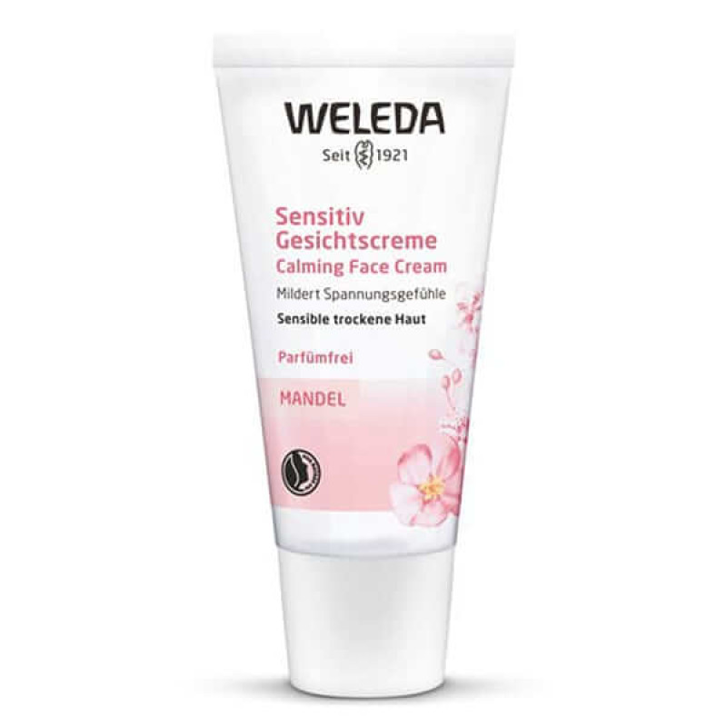 Weleda Gesichtscreme, beruhigend, Mandel, 30 ml