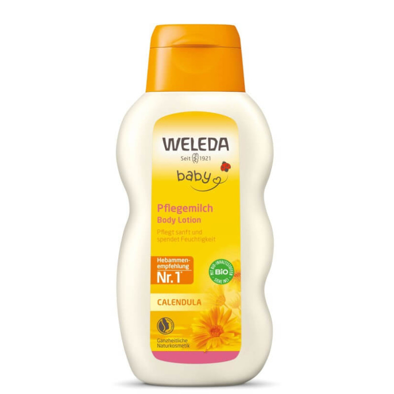 Weleda Milch für Baby- und empfindliche Hautpflege, 200 ml