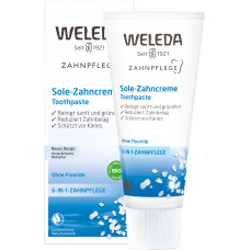 Weleda Zahncreme mit Salz, 75 ml.