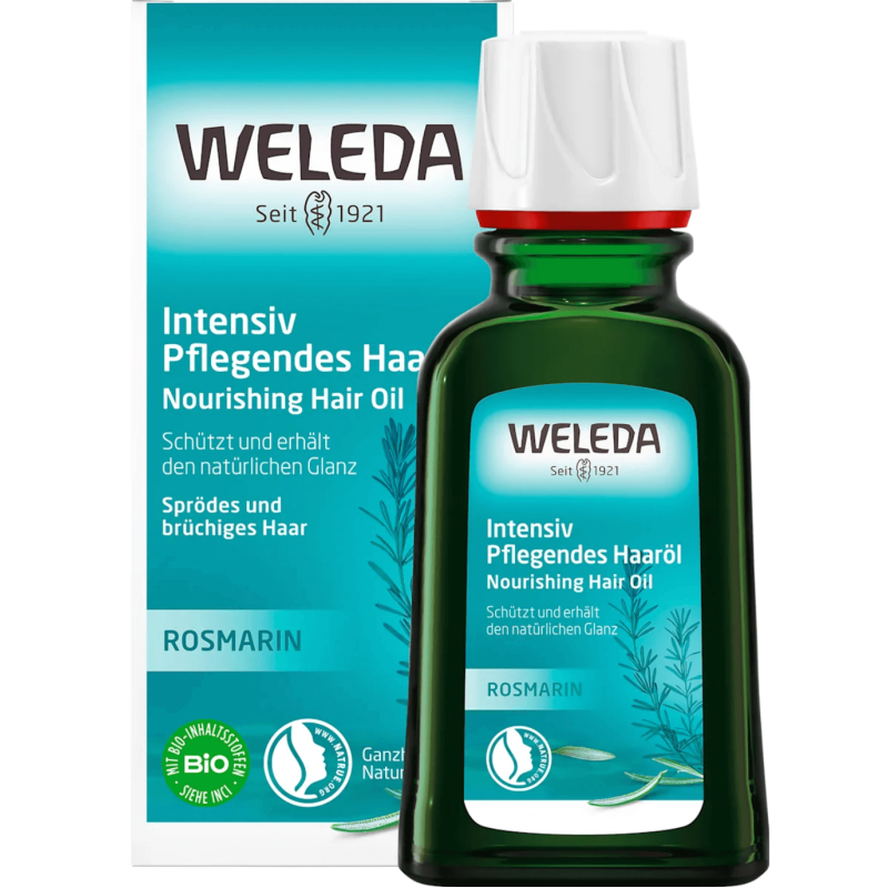 Weleda nährendes Haaröl mit Rosmarin, 50 ml