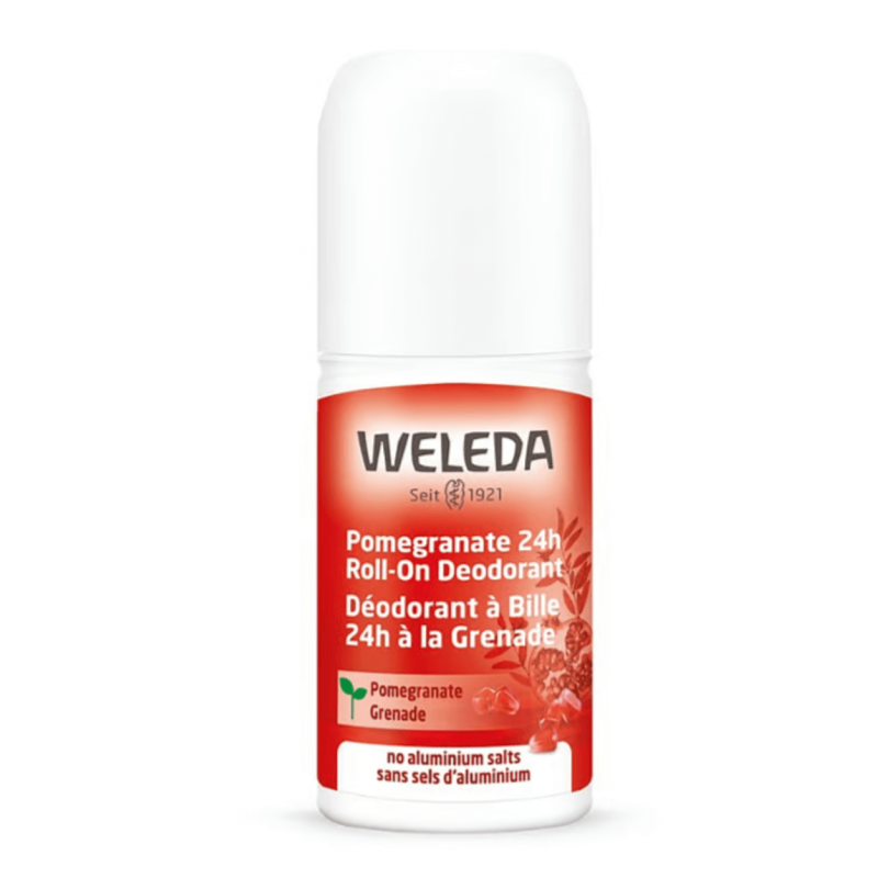 Weleda 24h Roll-On Deodorant, Granatapfel, 50 ml