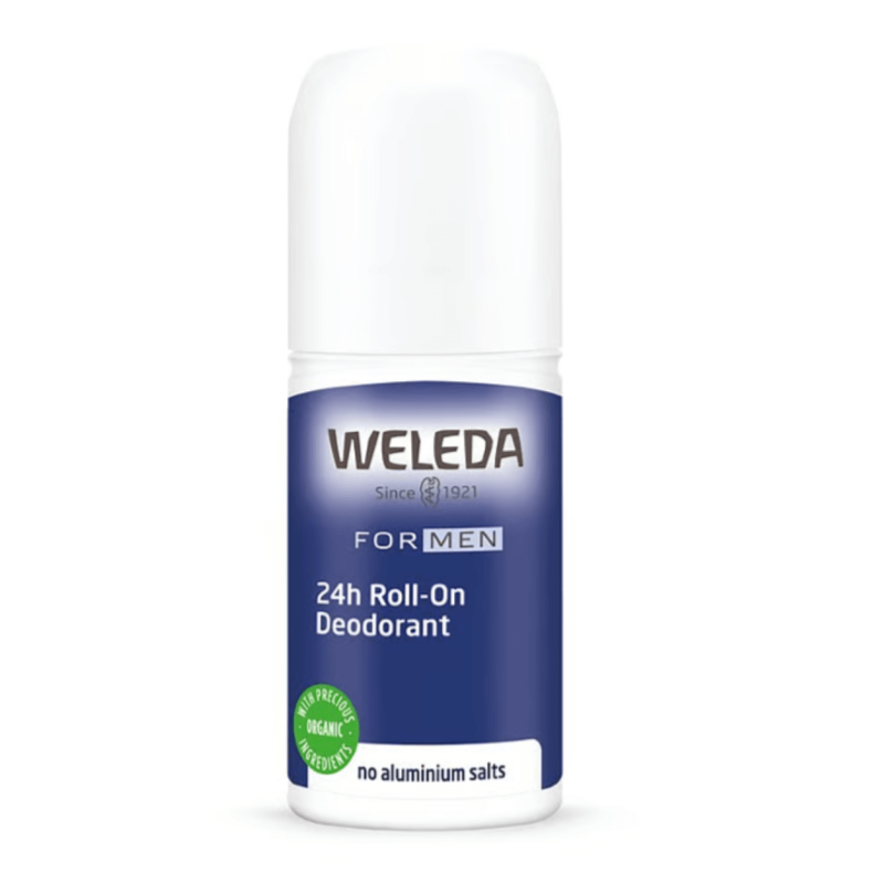 Weleda 24h Roll-On Deodorant, für Männer, 50 ml