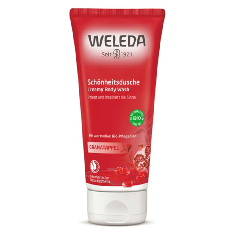 Weleda Cremige Duschseife, Granatapfel, 200 ml