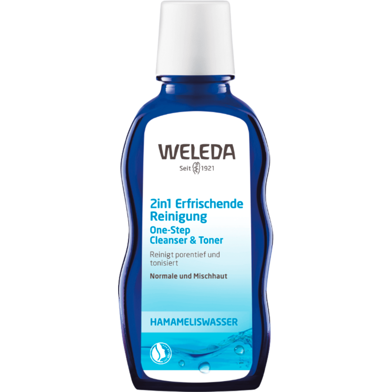 Weleda Reinigungsmilch-Tonic fürs Gesicht, 100 ml