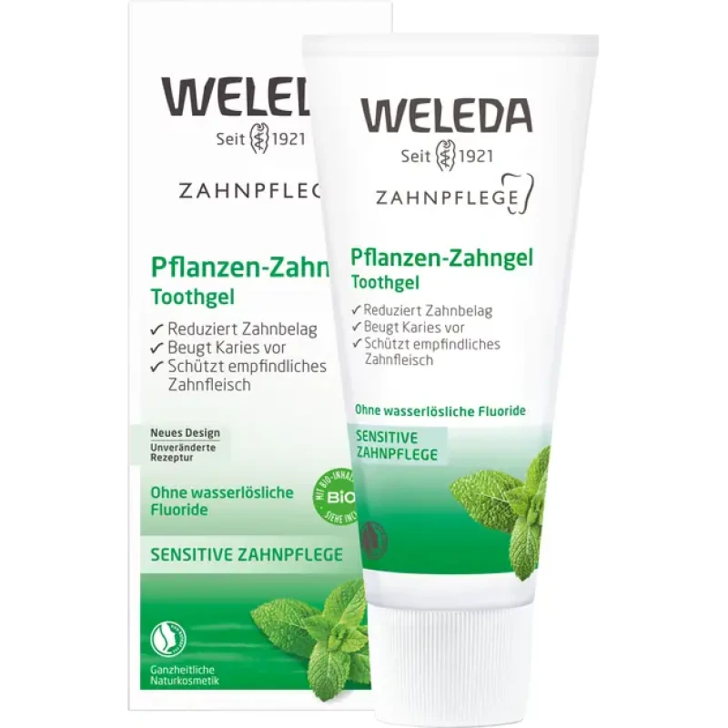 Weleda medizinische Zahncreme mit Ratanhia, 75 ml.